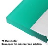 10 Inch Screen Printing Ink Squeegee with Aluminum Handle, 75
