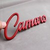 1Pc Camaro Badge Emblem 3D Metal Decal Sticker Letter Replacement