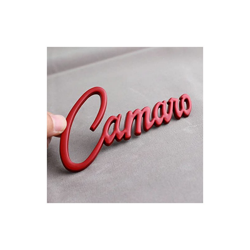 1Pc Camaro Badge Emblem 3D Metal Decal Sticker Letter Replacement