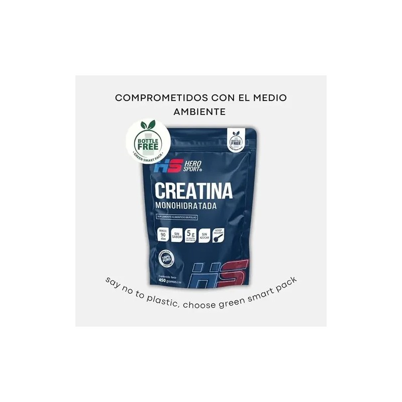 Creatina Mono-hidratada 450gr Hero Sport