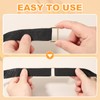 sourcing map 8pcs Metal Flat Rectangle Ring, 32mm(1-1/4inch) Metal Rectangular