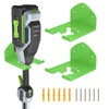 Power Tool Organizer Wall Mount, Lawn Tool Storage Rack for