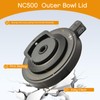 NC500 Series Outer Bowl Lid & Paddle for Creami Deluxe