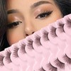 Glowing Win Half Eyelashes, Artificial Eyelashes, Natural False Eyelashes, 10