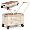 Heavy Duty Folding Storage Cart for Home & Outdoor Use