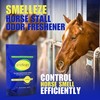 SMELLEZE Natural Horse Stall Refresher & Odor Eliminator: 2 lb.