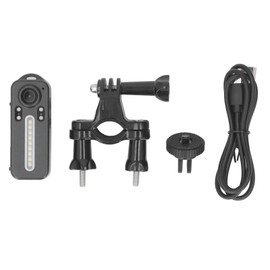 Portable Video Recorder 1080P LED Fill Light Back Clip Night Vision for Law Enforcement Meeting Evidence Collection Security