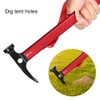Tent Hammer, 3 Colors Portable Aluminium Alloy Handle Outdoor Camping
