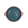 Dexam Sintra Large Glazed Terracotta Tapas Dish - Ink Blue
