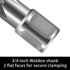 SALI 2 pcs Annular Cutter Diameter 11/16 Inch with Weldon