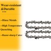 Hinsz 4 Pack/10 inch Chainsaw Chains for (25cm) Bar, 40