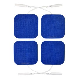 4 Electrodos 5x5 Tens Caretec Iv Besmed Dr. Hos Globus Tens                                                                                           
