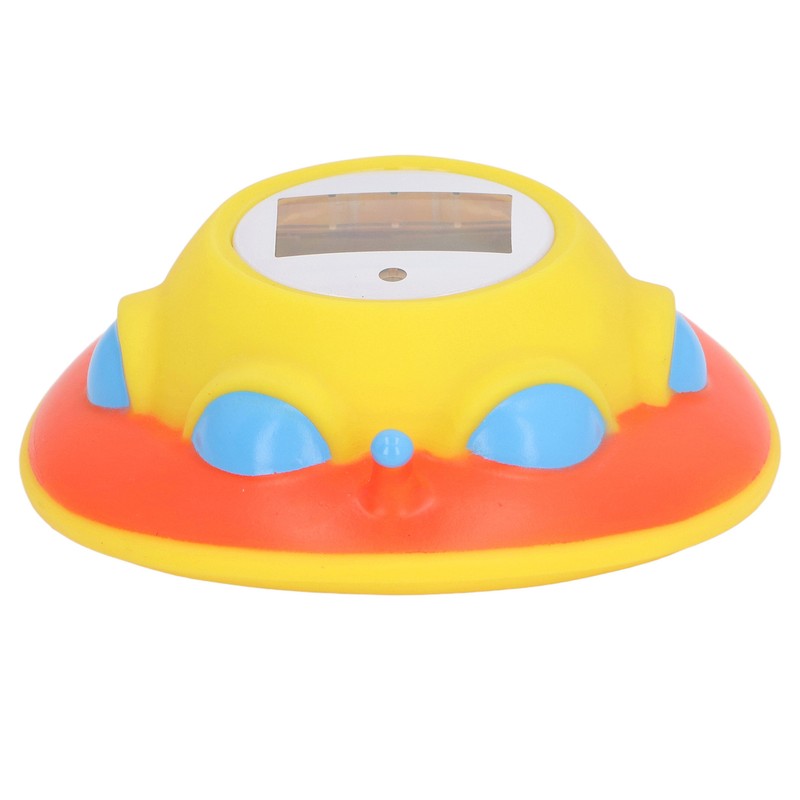 Baby Bath Thermometer Fun Cartoon Flying Disc Waterproof Safety 10℃‑50°C