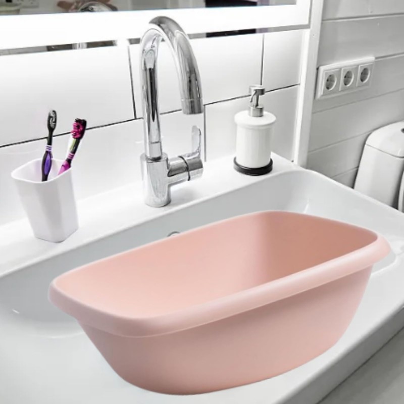Square Washing Up Bowl, Plastic Wash Basin Small Wash Basins