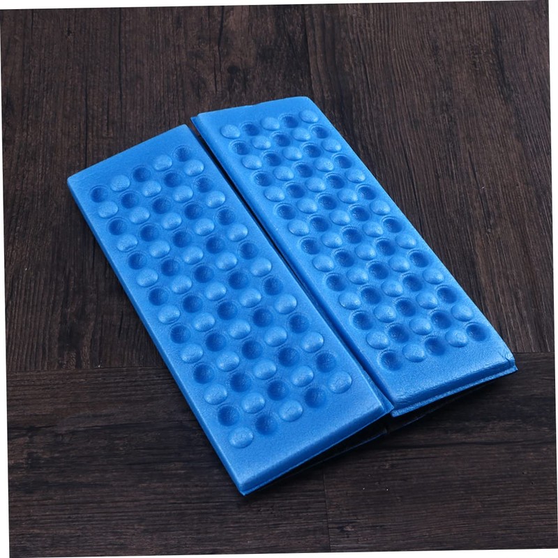 WHAMVOX Portable Folding Mats 2 Pcs Camping Seat Cushion Outdoor
