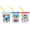 Skater SIH3ST-A Tumbler with Straw, 3 Pieces, 11.8 fl oz