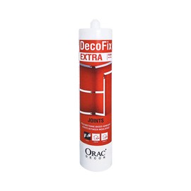 Orac Decor FX400 DecoFix Ultra Adhesive Cartridge - for Joints 9.13 oz (270 ml) Cartridge