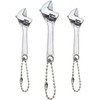 Yjemle 1pc Mini Silver Open End Wrench, Steel 2.5inch Monkey