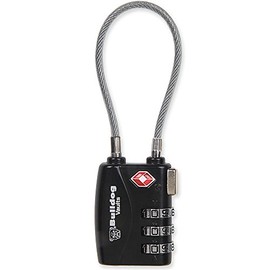 Bulldog Vaults TSA Lock with Steel Cable (1-Pack)