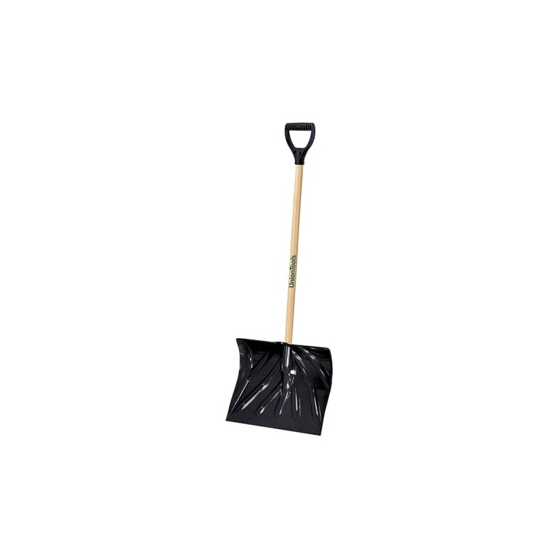 Union Tools UnionTools 1627400 Poly Snow Shovel, 18", Blue