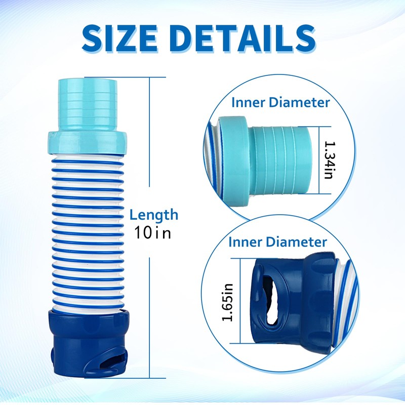 X77094 Pool Vacuum Hose Adapter Compatible with Zodiac MX6 MX8
