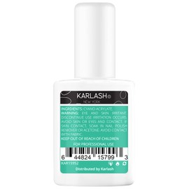 Karlash Super Strong Brush On Glue for Acrylic & Press On Nails, Perfect for False Nail Art, Glitter, Gems, White Clear Tips (1 Piece)
