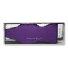 Vesuvio Napoli SELF TIE Bow Tie Solid PURPLE INDIGO Color
