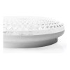 Lumicraft Lampara Led Panel Plafon 18 Watts Blanca Con Textura