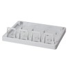 LogiLink Professional NK4034 Keystone Aufputz-Leer Gehäuse, 4-Fach