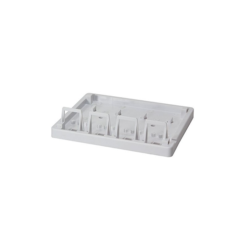 LogiLink Professional NK4034 Keystone Aufputz-Leer Gehäuse, 4-Fach