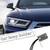 Lecctso 2PCS Car Light Bulb Socket, BA15D LED Bulb Light