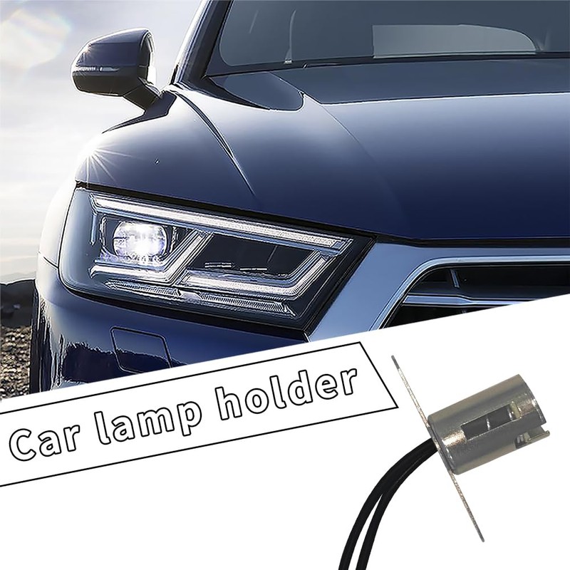 Lecctso 2PCS Car Light Bulb Socket, BA15D LED Bulb Light