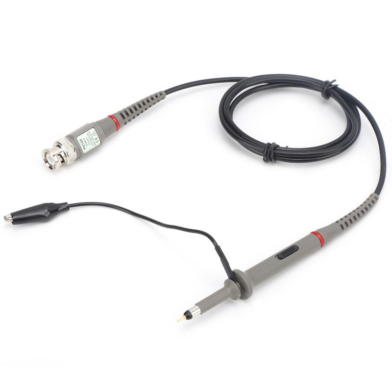 P6100 Oscilloscope Test Probe 1X/10X 6MHz‑100MHz Digital Oscilloscope Accessories