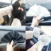 Korean Literary Style Pure Cashmere Bell Sleeve Arm Warmers for Women Black Gloves, One Size 10ea