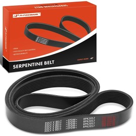 A-Premium Heavy-Duty Serpentine Belt Compatible with 1994-2002 Dodge Ram 2500 3500 with Cummins Diesel 5.9L 12V/24V, Engine Serpentine Drive Belt, Replace 8PK2058HD
