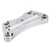 Unbranded Motor Chrome 1" Handlebar Riser Top Clamp For Harley