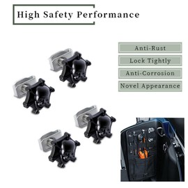 Saddlebag Locks for Harley, Theft Deterrent OEM Bolts Mounting Screw Bolts Hardware Saddlebag Bolts Fit for Harley Touring Street Glide,Electra Glide, Road Glide, Road King 1988-2023