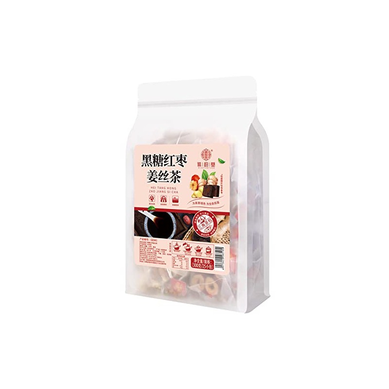 Brown Sugar Red Jujube Ginger Thread Tea, 10.6 oz (300