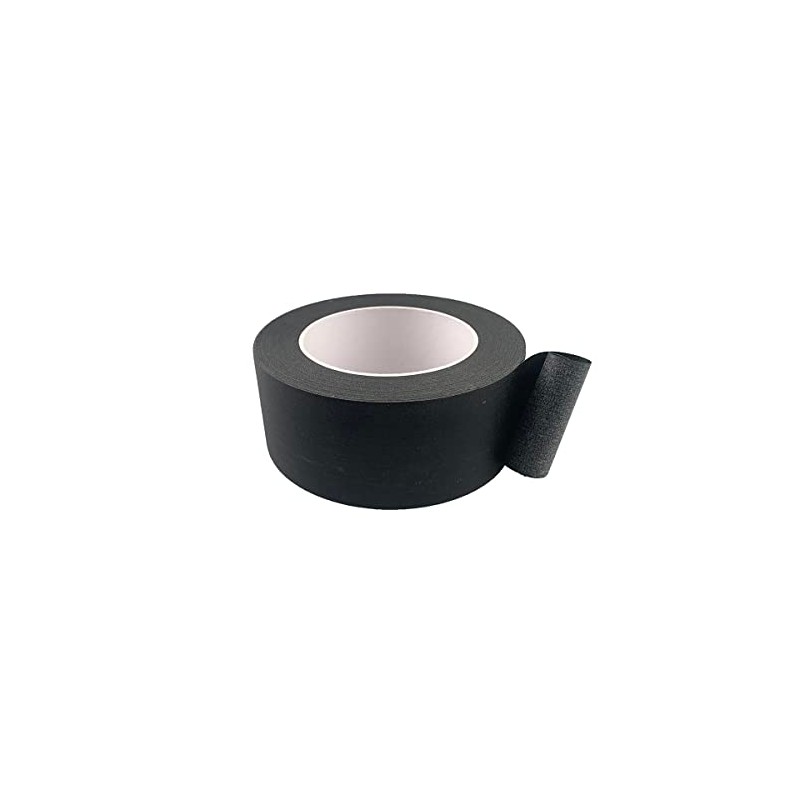 Baijixin 2 Inch Black Wide Masking Tape, Black Painters Tape