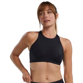 TYR Women's Standard Saylor Racerback Swim Top, Black, L