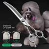 FOGOSP 7.0'' Curved Chunkers Shears for Dog Grooming Professional Magic