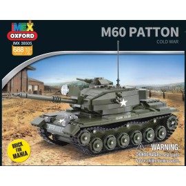 Oxford IMEX Oxford M60 Patton U.S. Main Battle Tank Brick Building Set (688pc)
