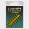 Drennan Pushstops Sweetcorn Yellow Qty 25