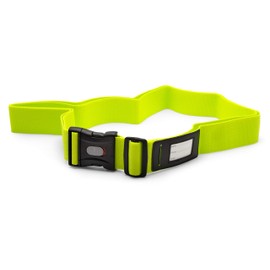 BE-HOLD Luggage Strap Luggage Strap Extra Long (250 x 5 cm) with Lockable Buckle Protects Your Valuable Luggage Contents from Loss (Orange Colour), 2x green.