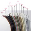 BEL AVENIR Curtain Rope Tiebacks, Drapery Rope Holdbacks with 4
