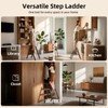 SOLADDER 2 Step Ladder, Anti-Slip and Lightweight Foldable Step Stool