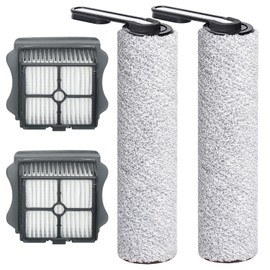 Floor One S5 Replacement Brush Roller and HEPA Filter for Tineco Floor ONE S5 & S5 PRO 2 Cordless Wet Dry Vacuum Cleaner, Replacement Roll Parts for Tineco cleaning solution refill