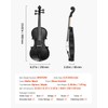 VEVOR Violin 4/4 Full Size for Adults, Violin Fiddle Set