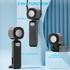 Portable Handheld Fan with Cooling Plate, 5000mAh Rechargeable Personal Fan,