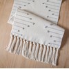 Caflife Boho Table Runner 13 x 108 Inch Long Natural